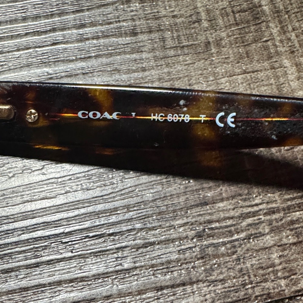 Coach Tortoise Shell Eyeglasses - Picture 7 of 10